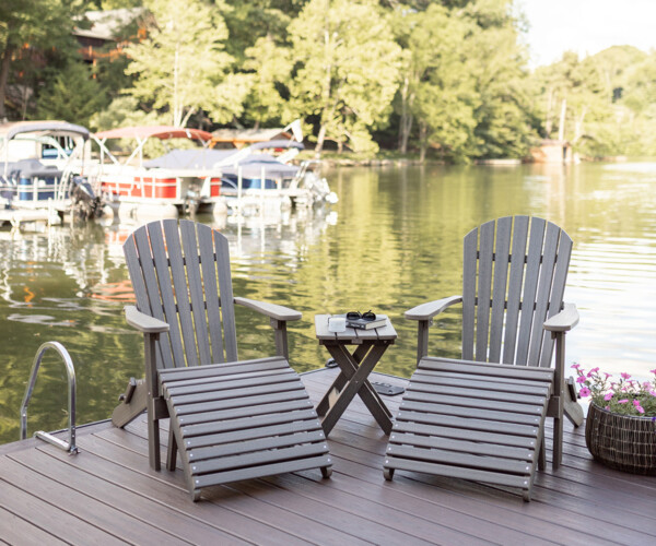 Comfo Back Folding Adirondack Chair - Image 3