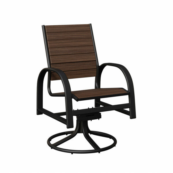 Murphy Poly Swivel Rocker Dining Chair