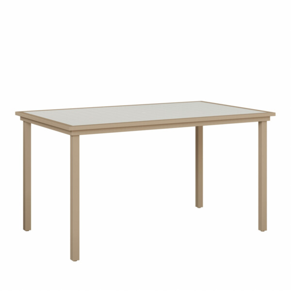 Vida Poly 44"x73" Bar Table