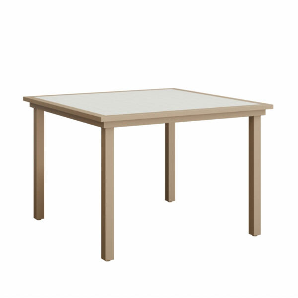 Vida Poly 44" Square Dining Table